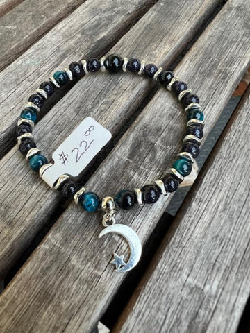 Stretch Bracelet with Tiger Eye