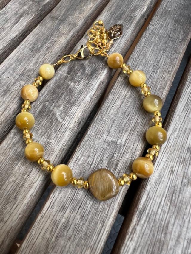 Bracelet with Golden Tiger Eye